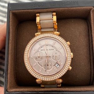 Rose Gold Michael Kors Watch
